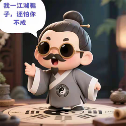 Q 版算命先生（道士/方士）表情包
